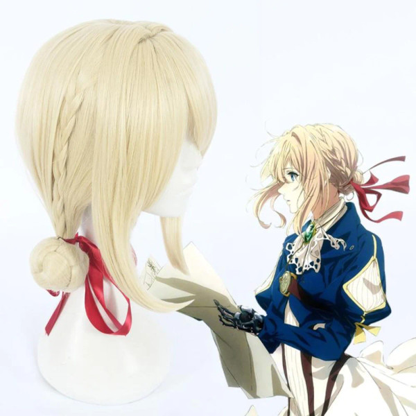 ADP Violet Evergarden Fantasy Dress-Up Dress-Up Wig & Costume | OH-DL-016-C